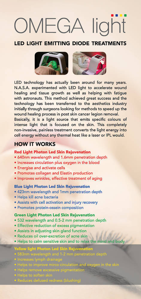 Omega LED DL flyers 50pk image 0